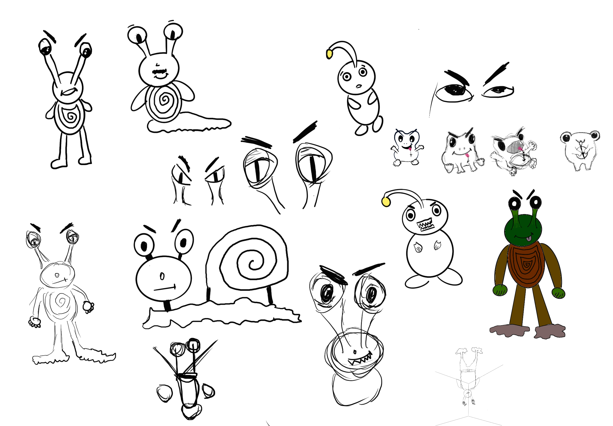 Snail character studies